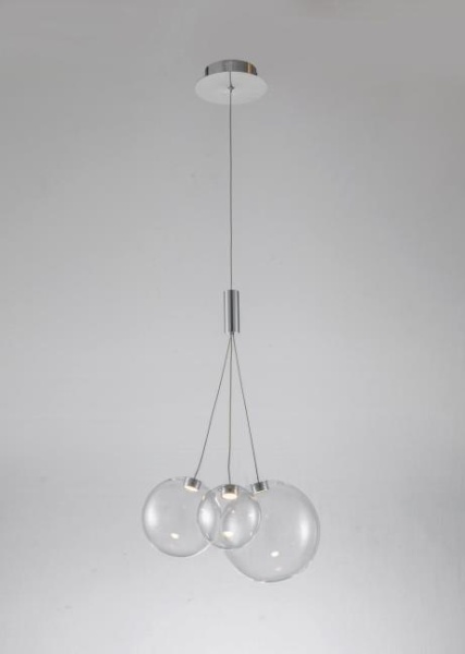 Люстра подвесная Alfa Light F3024-23 CHROME GOLD