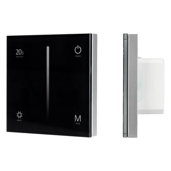 Панель управления Arlight Sens Smart-P42-Dim Black 028113 Панель управления Arlight Sens Smart-P42-Dim Black 028113