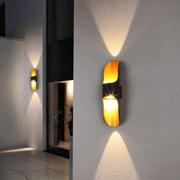 Уличный настенный светодиодный светильник IMEX Wels IL.0014.0008-BMG