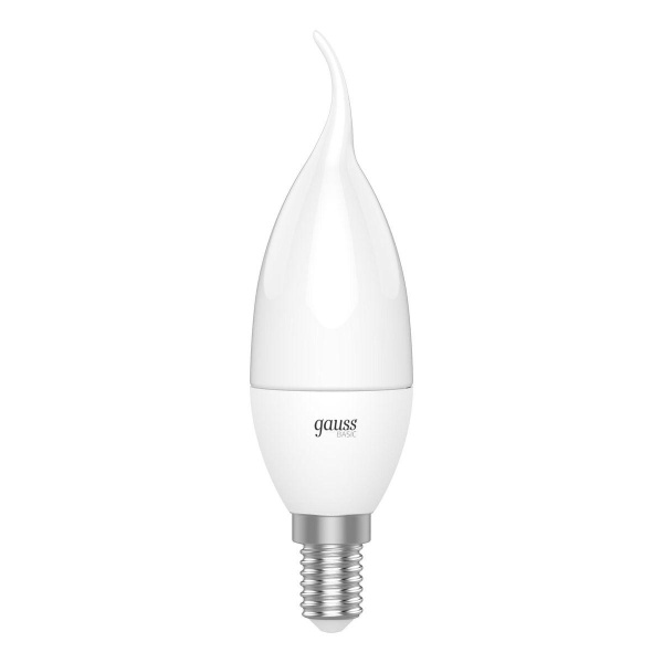 Лампа светодиодная Gauss E14 5,5W 3000К матовая 1034116