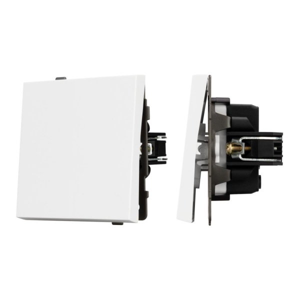 Механизм звонкового выключателя SWT-TENDO-MKR1-PL-WH (230V, 10A) Arlight 054142