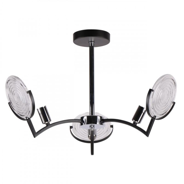 Потолочная люстра IMEX MD.51382-3-P BCH+BK