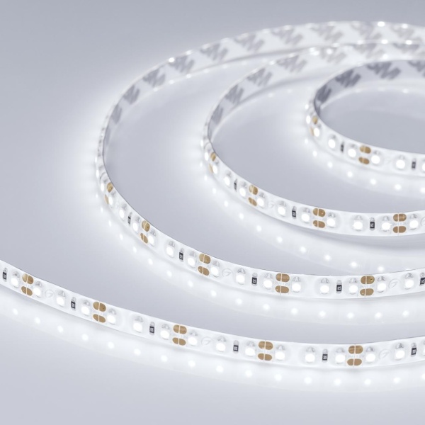 Светодиодная влагозащищенная лента Arlight 9,6W/m 120LED/m 2835SMD холодный белый 5M 014637(2)