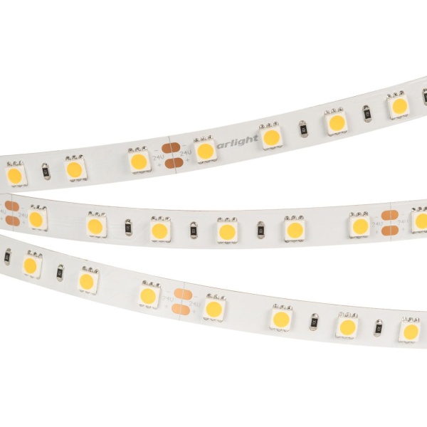 Светодиодная лента Arlight 4W/m 60Led/m 5060SMD дневной белый 5M RT-B60-10mm 24V Day4000 011571(3)