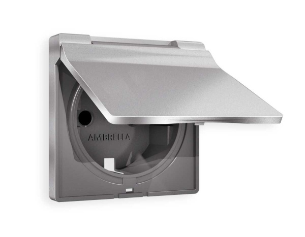 Лицевая панель розетки AMBRELLA VOLT AP5080