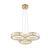 Подвесной светодиодный светильник Indigo Favo 12036/3P Brass V000073L