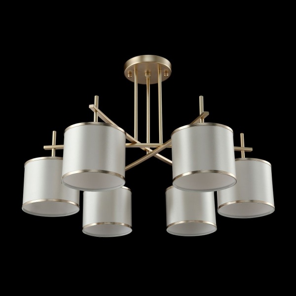 Потолочная люстра Crystal Lux Sergio PL6 Gold