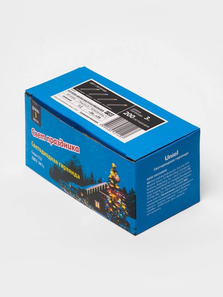 Светодиодная гирлянда Uniel 220V разноцветный ULD-S0300-200/DGA Multi IP20 Firecracker UL-00005475