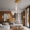 Потолочная люстра Odeon Light Collier L-Vision 5455/80CL