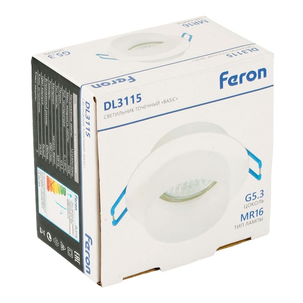 Встраиваемый светильник Feron DL3115 51935