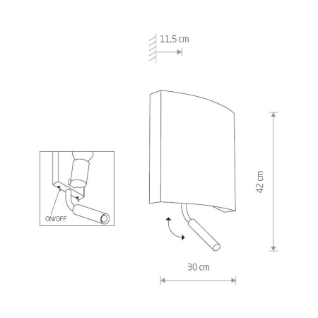 Настенный светильник Nowodvorski Borde II 7987