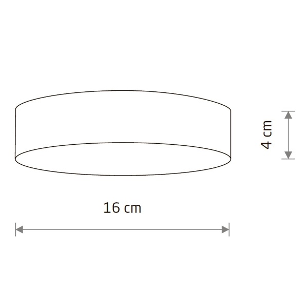 Потолочный cветильник Nowodvorski Lid Round Led White 10412
