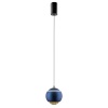 Подвесной светодиодный светильник Crystal Lux Caro SP Led Blue