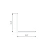 Рассеиватель Arlight Kant-H55 Square-Pm Opal 044587