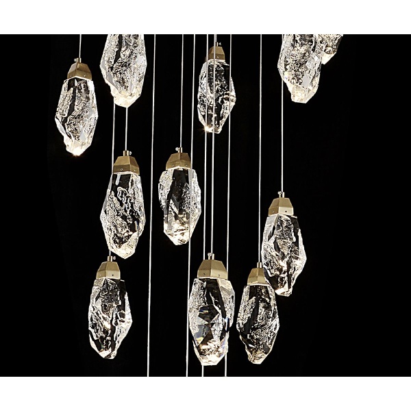 Люстра каскадная Kink Light Джина латунь 07862-19A,36