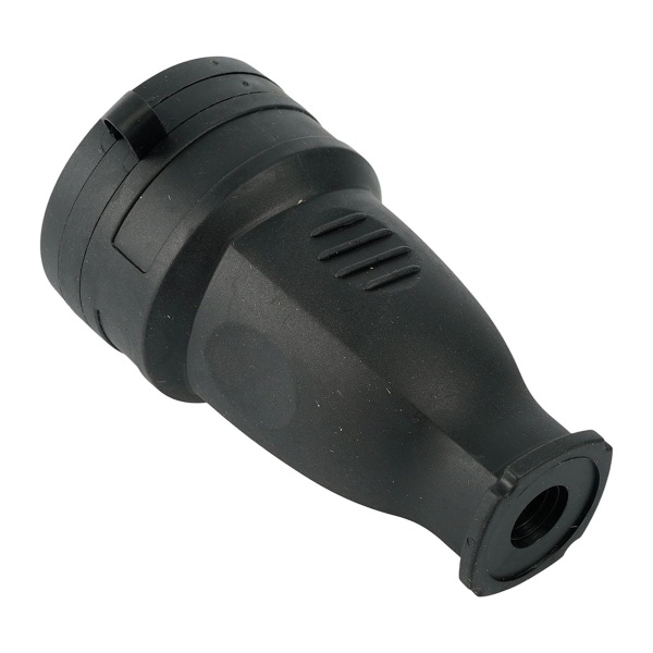 Розетка переносная 2P+PE Stekker Одри с крышкой черный RST16-21-44 32751