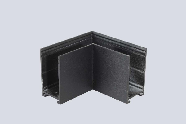 Соединитель для накладного шинопровода угловой Crystal Lux CLT 0.215 04 BL