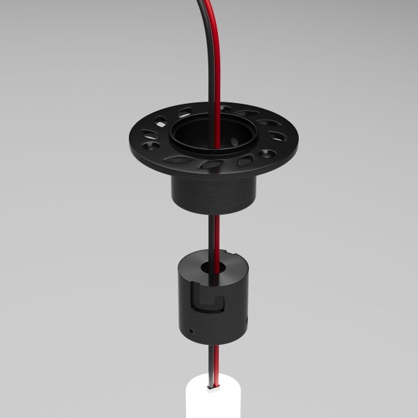 Встраиваемое крепление для круглого гибкого неона Full light черный Elektrostandard a070755