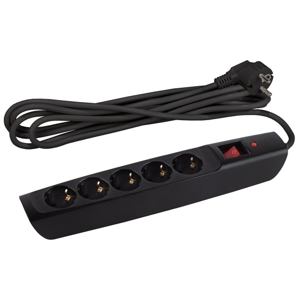 Сетевой фильтр ЭРА 5гн 4м с/з SFX-5es-4m-B Б0044022 Сетевой фильтр ЭРА 5гн 4м с/з SFX-5es-4m-B Б0044022