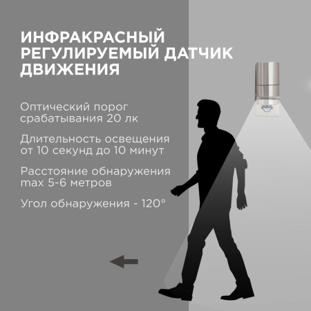 Уличный настенный светильник Apeyron Chrome 11-113 Уличный настенный светильник Apeyron Chrome 11-113