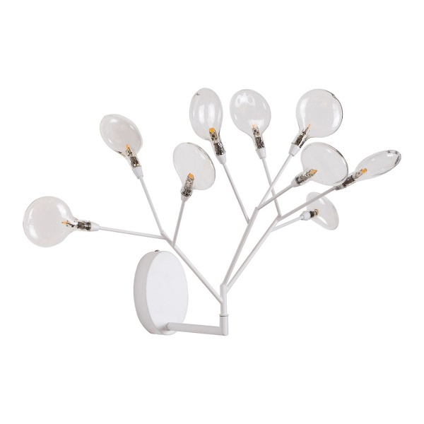 Бра Crystal Lux Evita AP9 White/Transparent Бра Crystal Lux Evita AP9 White/Transparent