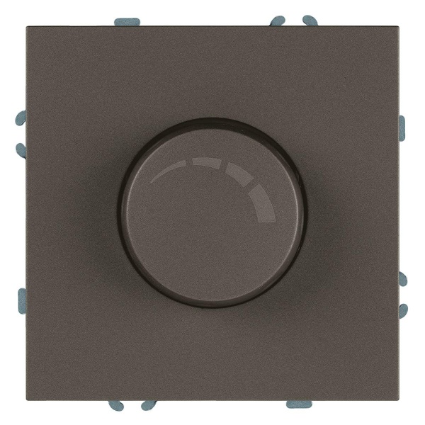 Выключатель диммирующий (механизм), Stekker, 250В, 500W Эмили, RSW10-5106-09, антрацит, soft touch 49920