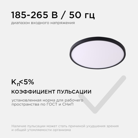 Настенно-потолочный светодиодный светильник Apeyron Spin 18-128