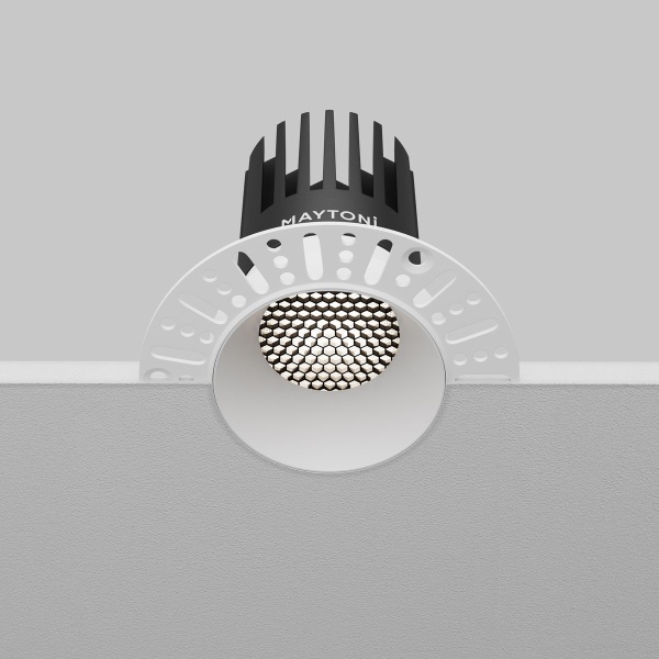 Встраиваемый светильник Maytoni Technical Dip DL121-15W-4K-TRS-W