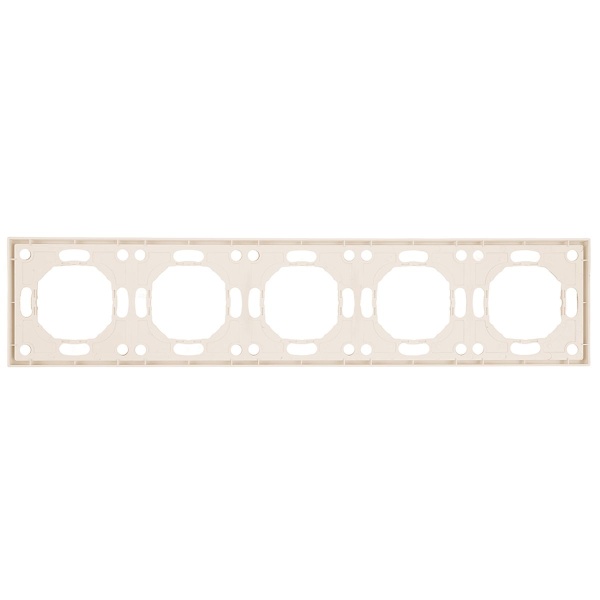 Рамка Stekker, PFR00-5005-08 5-местная Эмили, кашемир, soft touch 49914