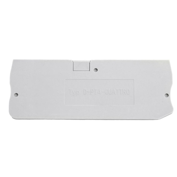 Торцевая заглушка для ЗНИ LD574 4 мм² (JXB PT 4), серый LD583-1-40
