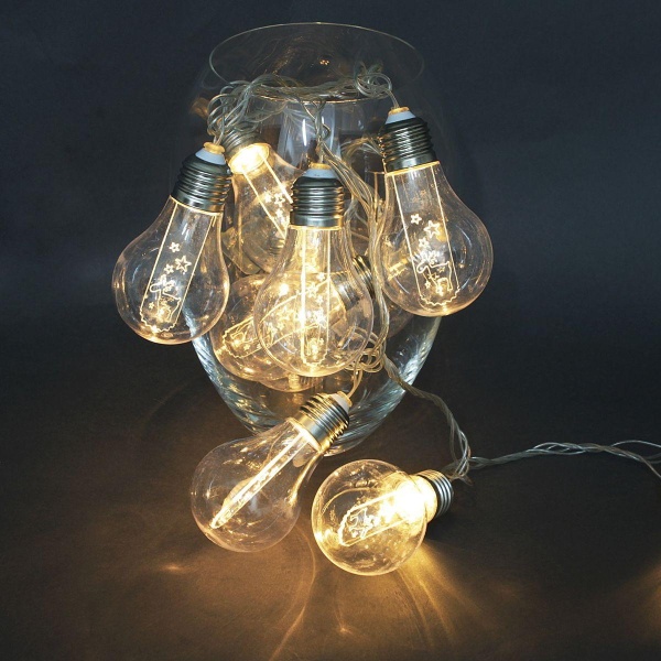 Cветодиодная гирлянда Sneha Лампы 230V разноцветный статичный A-321 WT