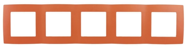 Рамка 5-постовая ЭРА 12 12-5005-22 Б0019419