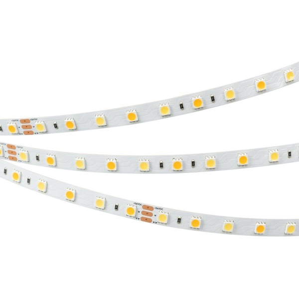 Светодиодная лента Arlight 14,4W/m 60LED/m 5060SMD холодный/теплый белый 5M RT-B60-10mm 24V White-MIX 025213(1)