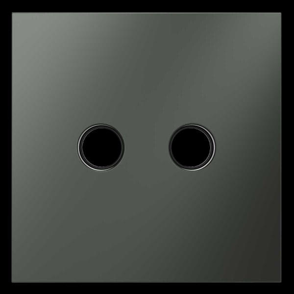 Накладка для розетки телевизионной оконечной TV+SAT S70 (титан) Voltum VLS001606