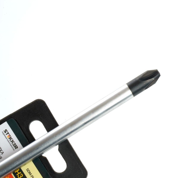 Отвертка крестовая Stekker Ph 3 х 150 мм, Cr-V, SDM-PH3-150 39771