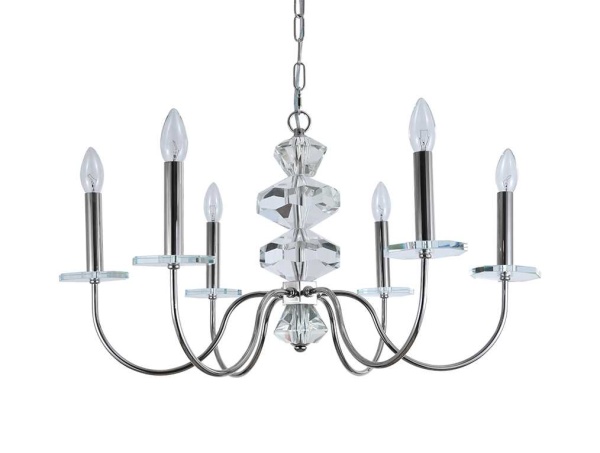 Люстра NEWPORT 3876/С nickel