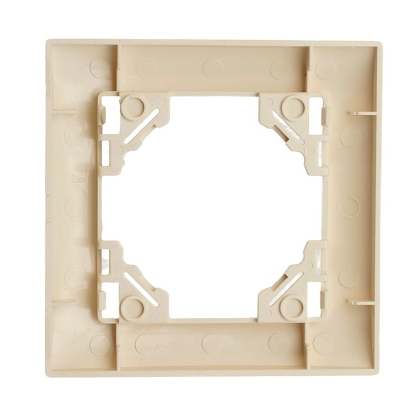 Рамка 1-постовая Stekker Эрна Элегант слоновая кость PFR00-9011-02 49666
