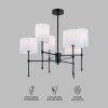 Подвесная люстра Eurosvet Notturno 60162/6 черный Smart