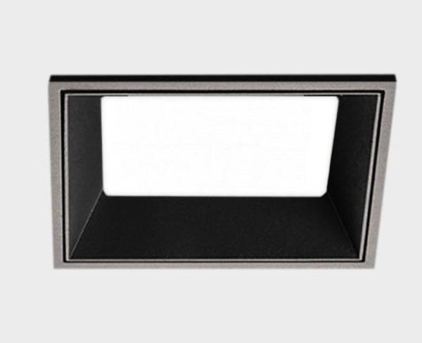 Встраиваемый светодиодный светильник Italline IT06-6019 black 3000K Встраиваемый светодиодный светильник Italline IT06-6019 black 3000K