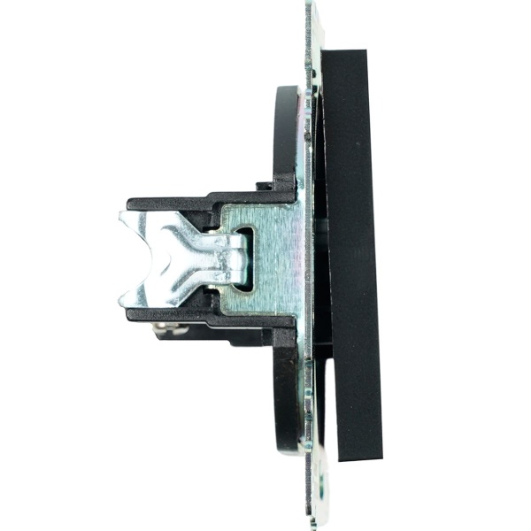 ТВ-розетка Stekker Катрин черный GLS00-7108-05 39614