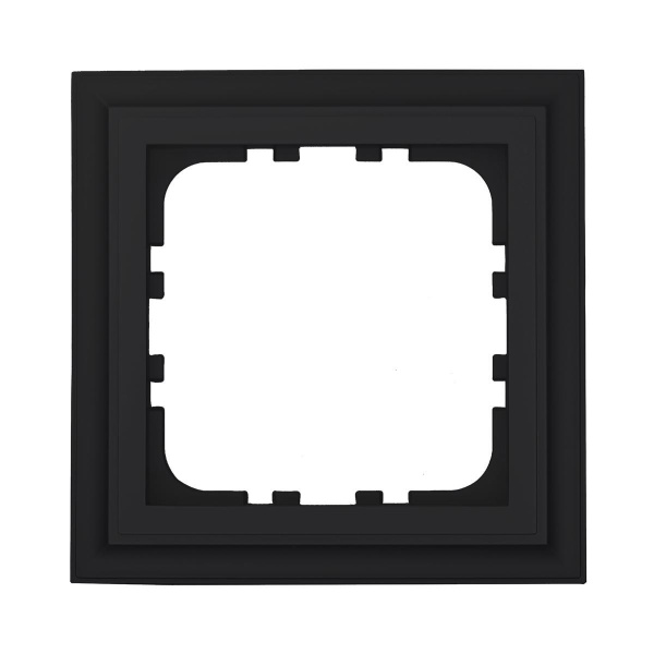 Рамка LK Studio 1-постовая (черный бархат) CLASSIC 894108-1