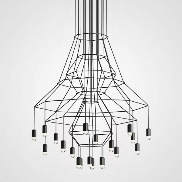 Подвесная люстра Imperium Loft Vibia Wireflow 75118-22