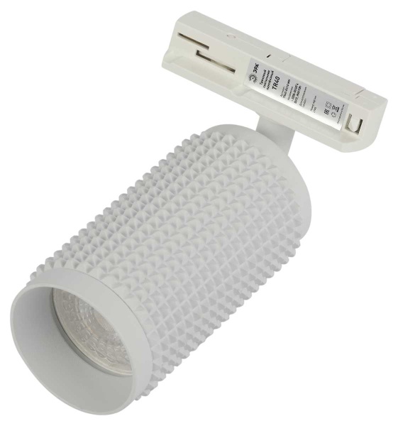 Трековый светильник однофазный ЭРА TR40-GU10 WH Б0054198