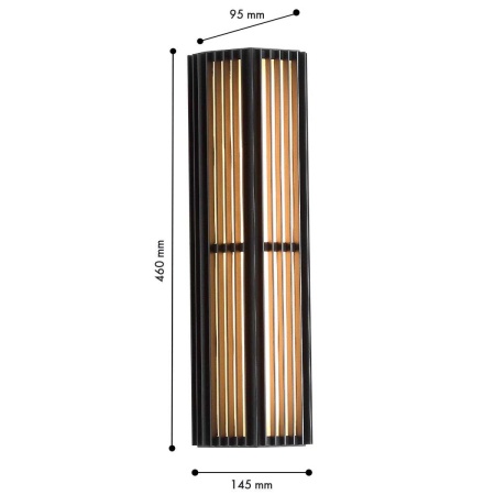 Уличный настенный светильник Favourite Trellis 4824-2W