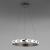 Подвесной светодиодный светильник Eurosvet Chain 90163/1 сатин-никель