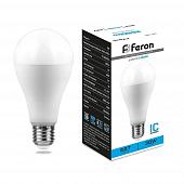 Лампа светодиодная Feron E27 30W 6400K матовая LB-130 38196