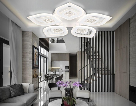 Потолочная светодиодная люстра Ambrella light Acrylica Original FA4292