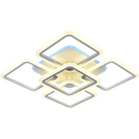 Потолочная светодиодная люстра Evoluce Qutro SLE200452-05RGB