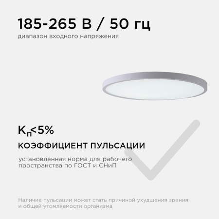 Настенно-потолочный светодиодный светильник Apeyron Spin 18-131