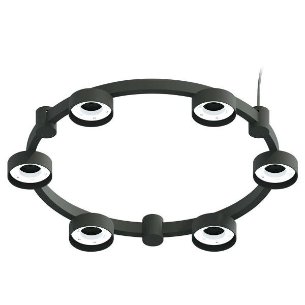 Корпус подвесной люстры Ambrella light DIY Spot Techno Ring SBK черный песок C9232 Корпус подвесной люстры Ambrella light DIY Spot Techno Ring SBK черный песок C9232